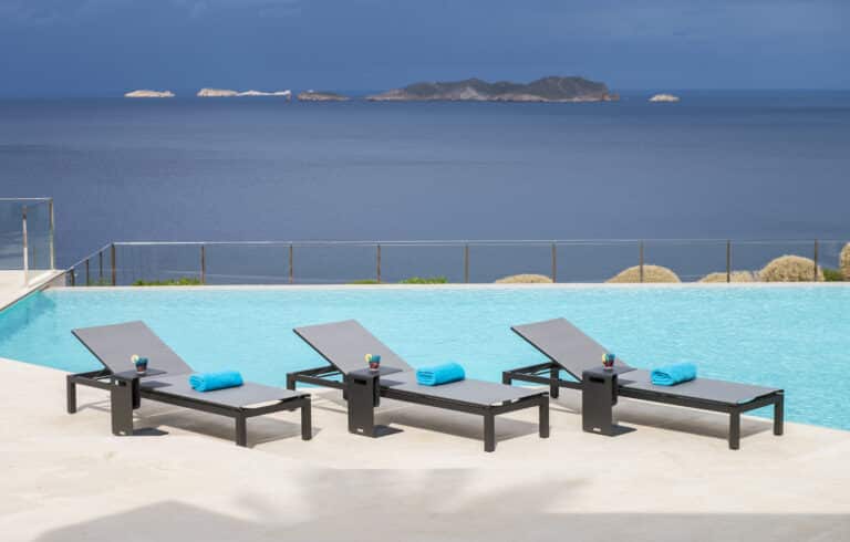 Cadzand sun lounger alu charcoal mat original