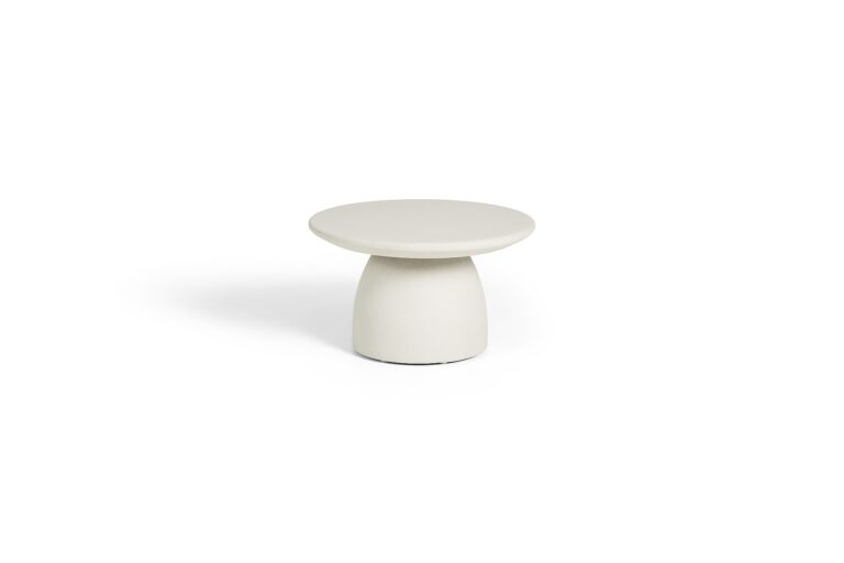 Dome coffee table D concrete tadelakt earth STUD large ()